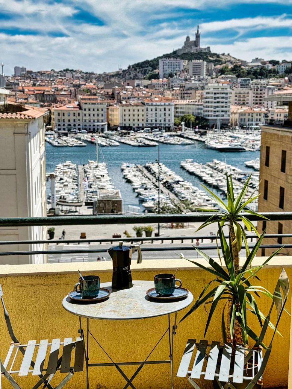 Vue Incroyable & Confort Au Vieux Port 4 Personnes Marseille Eksteriør billede